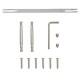 Ручки дверные Avers H-14093-P-CR (Spindle 130) (B2B)